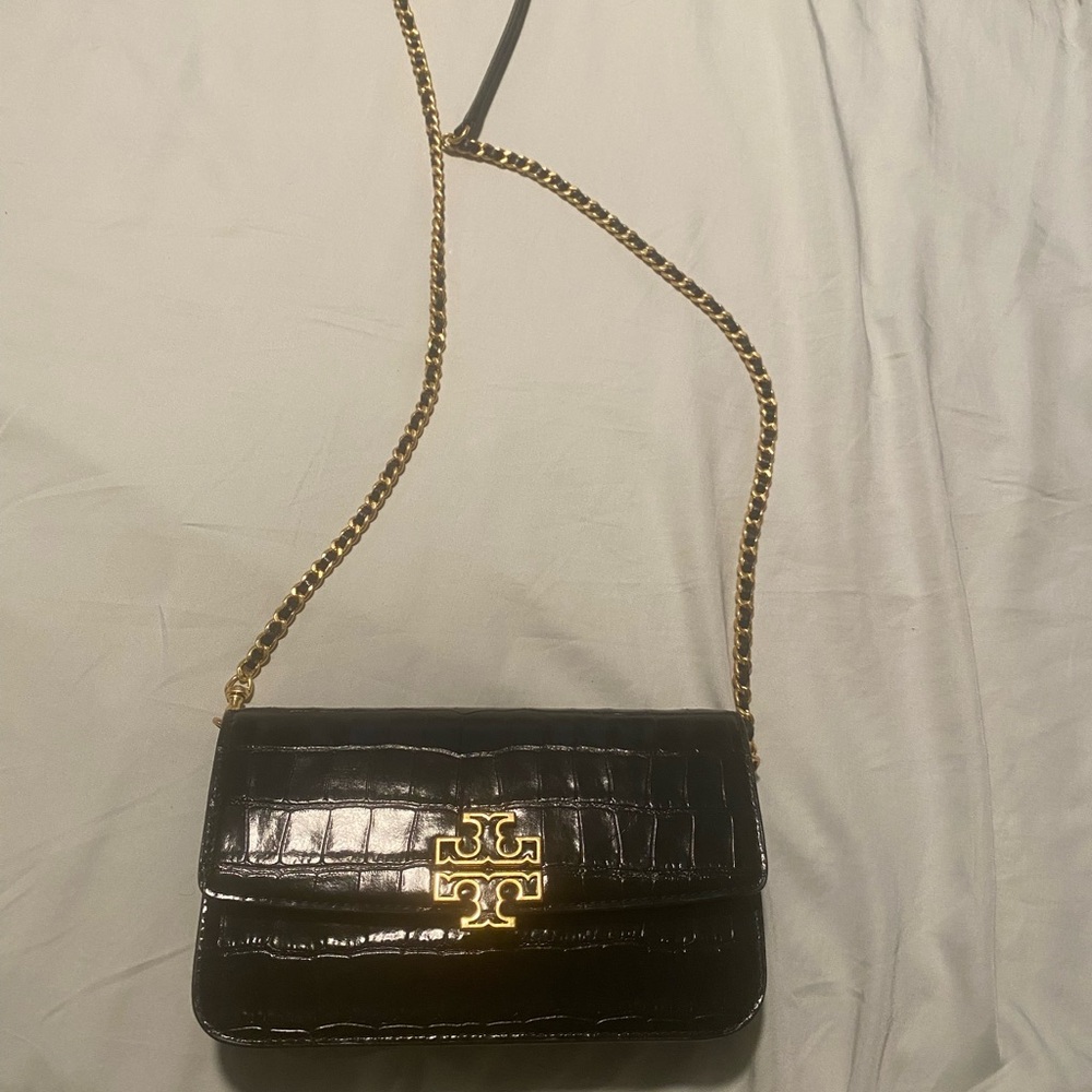 Tory Burch Crocodile Leather Crossbody Bag